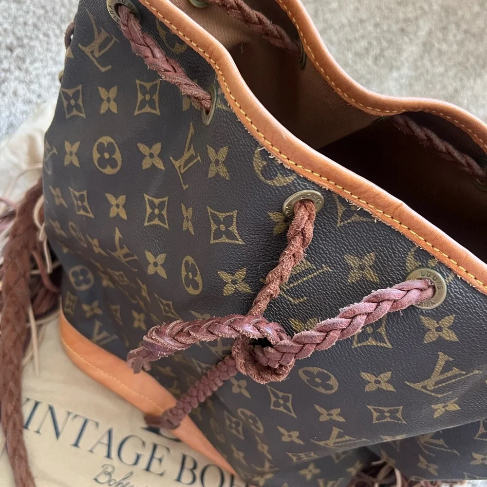 Vintage Boho Bag - Louis Vuitton Brown Monogram with Fringe - Picture 2 of 12